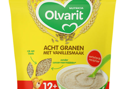 Olvarit 12+ months eight grains vanilla flavour