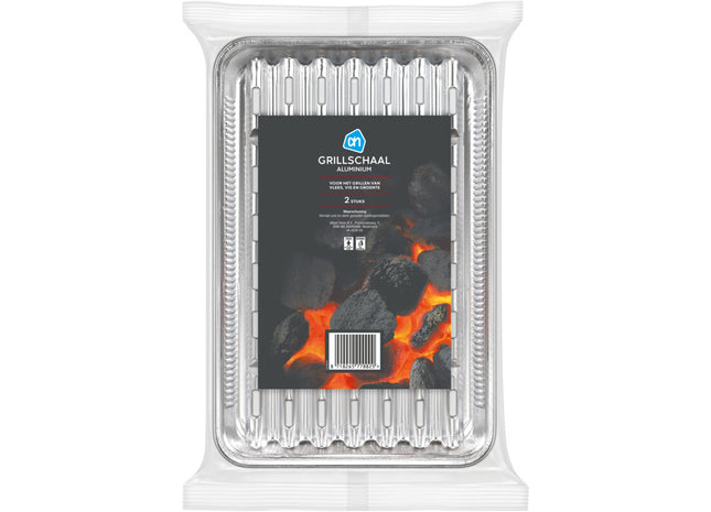 Aluminium grillschaal