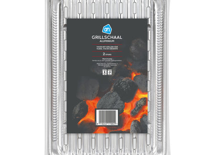 Aluminium grillschaal