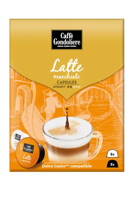 Caffé Gondoliere Latte macchiato capsules