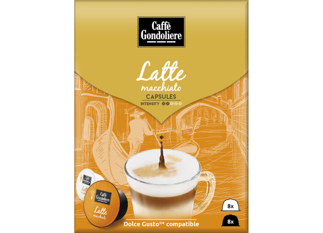 Caffé Gondoliere Latte macchiato capsules