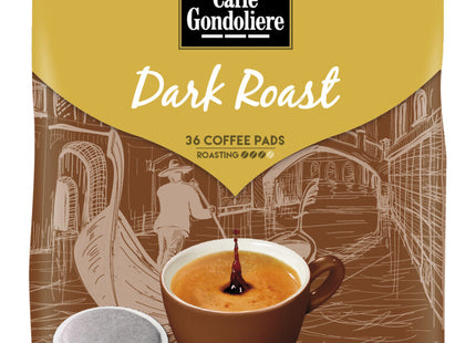 Caffé Gondoliere Dunkel geröstete Kaffeepads
