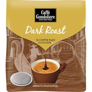 Caffé Gondoliere Dunkel geröstete Kaffeepads