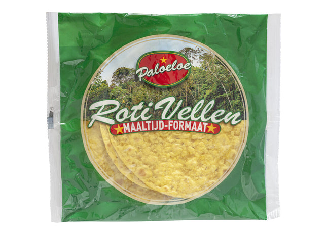 Paloeloe Roti-Blätter in Mahlzeitgröße