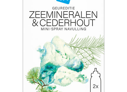 Geureditie zeemineraal & cederhout navul