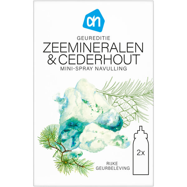 Scent edition sea mineral & cedarwood refill