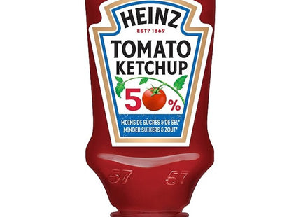 Heinz Tomato ketchup 50% less sugars &amp; salt