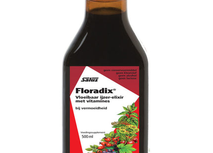 Floradix Vloeibaar ijzer-elixir met vitamines