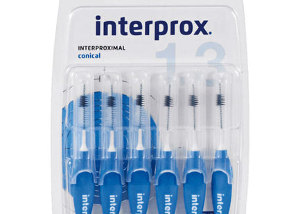 Interprox Premium Interdentale rager conical blauw