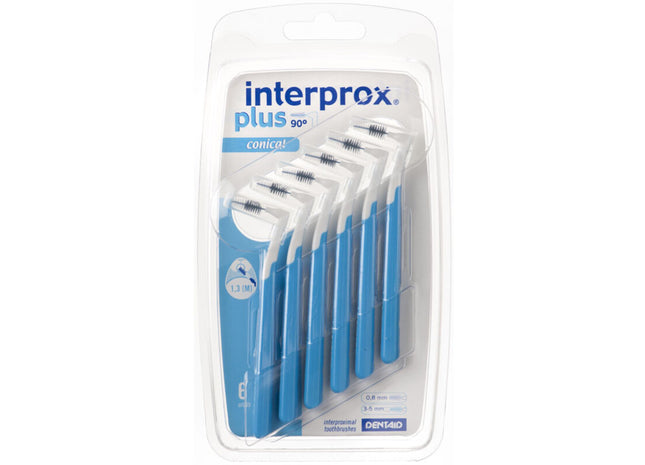 Interprox Plus Interdentale rager conical blauw