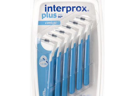 Interprox Plus Interdentale rager conical blauw