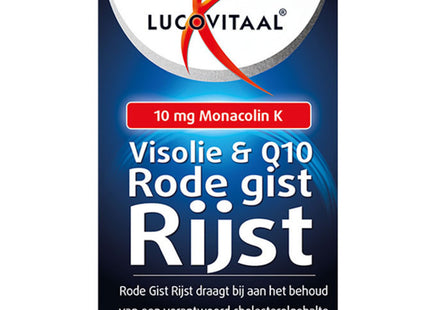 Lucovitaal Visolie & Q10 rode gist rijst capsules