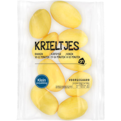 Geschälte kleine Kartoffeln