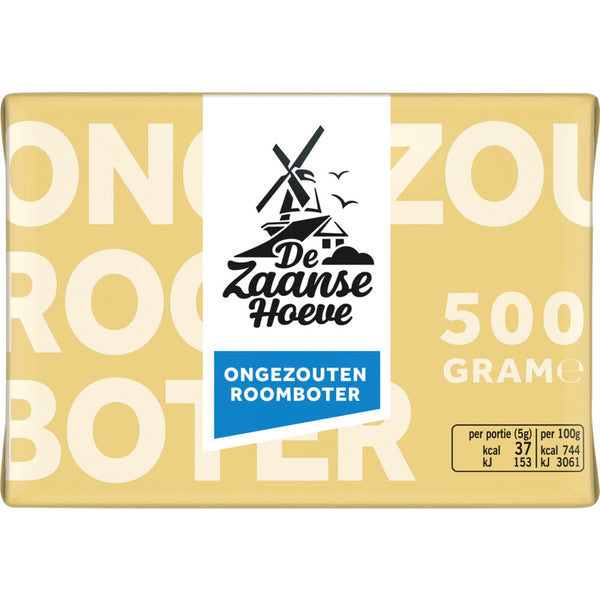 De Zaanse Hoeve Ungesalzene Rahmbutter
