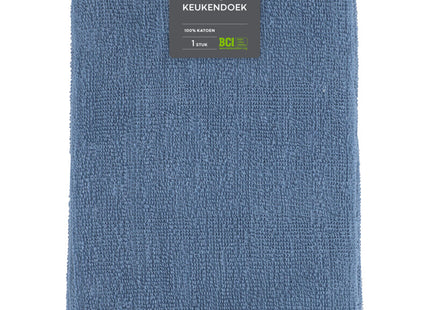 Keukendoek blauw