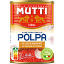 Mutti Polpa fijne tomatenpulp met knoflook