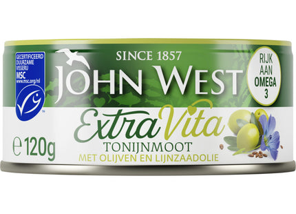 John West Extravita olijf & lijnzaad tonijn