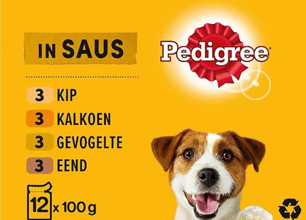 Pedigree Gevogelte selectie in saus