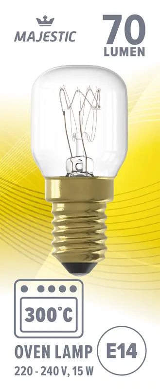 Majestic Ovenlamp E14 15W
