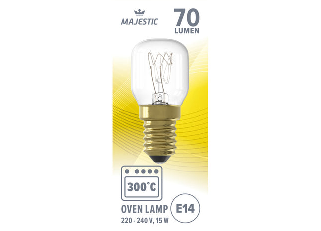 Majestic Ovenlamp E14 15W