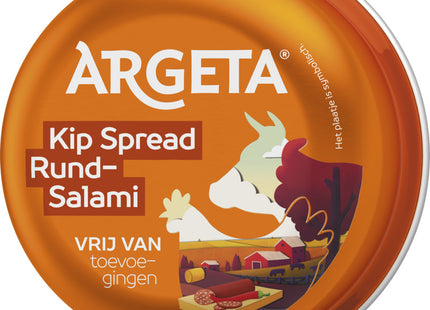 Argeta Chicken spread with beef salami