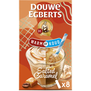 Douwe Egberts Warm of koud latte salted caramel