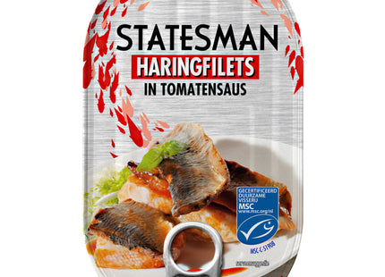 Statesman Herring fillets in tomato sauce msc