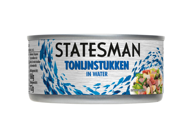Statesman Thunfischstücke im Wasser