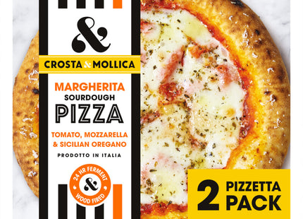 Crosta & Mollica Pizzetta margherita 2-pack