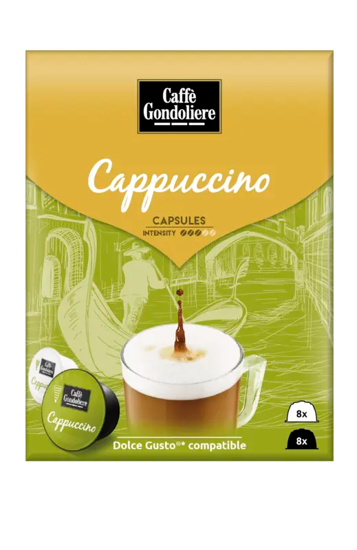 Caffé Gondoliere Dolce Gusto Cappuccino Kapseln
