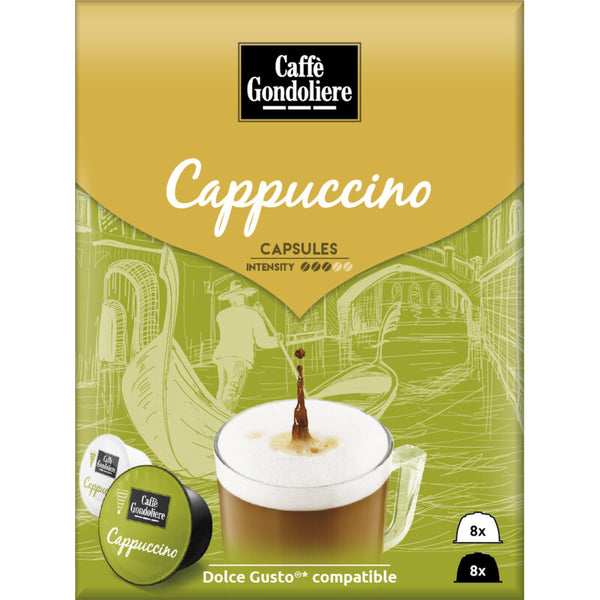 Caffé Gondoliere Dolce gusto cappuccino capsules