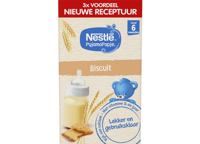 Nestlé Pyjamapapje biscuit 6m+  Dutchshopper