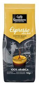 Caffé Gondoliere Espresso extra dark coffee beans