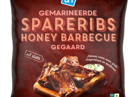 Voorgegaarde spareribs