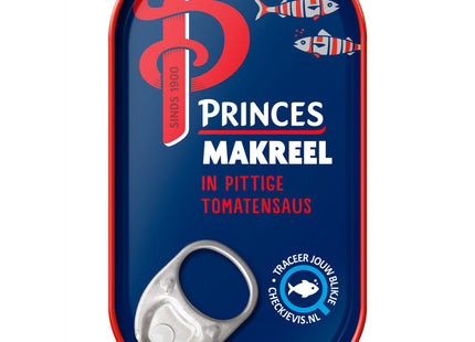 Princes Mackerel in spicy tomato sauce