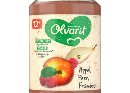 Olvarit 12+ months apple pear raspberry