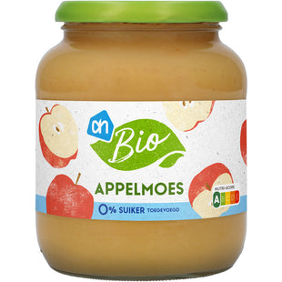 Biologisch Appelmoes 0% suiker toegevoegd  Dutchshopper