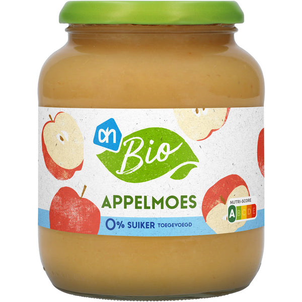 Biologisch Appelmoes 0% suiker toegevoegd  Dutchshopper
