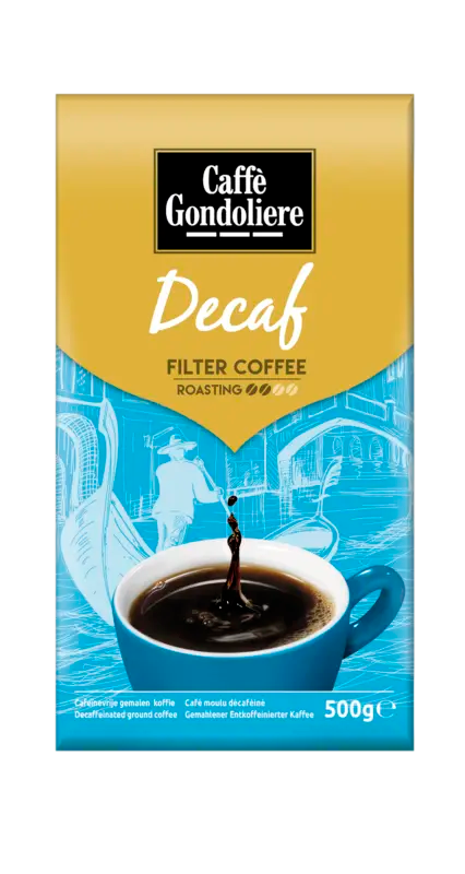 Caffé Gondoliere Decaffeinated drip coffee