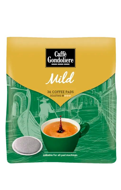 Caffé Gondoliere Mild coffee pads