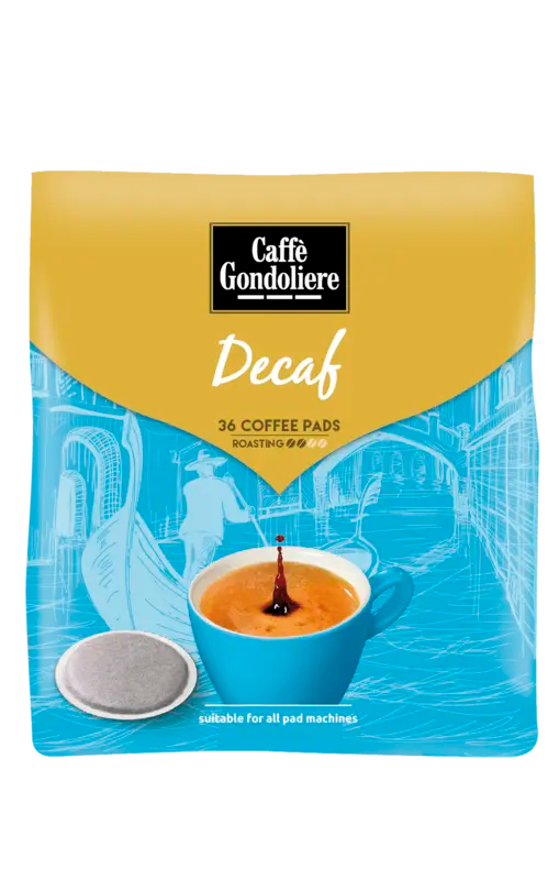 Caffé Gondoliere koffeinfreie Kaffeepads