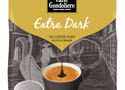 Caffé Gondoliere Extra dark coffee pads