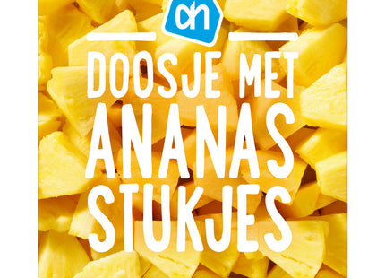 Doosje met ananas stukjes