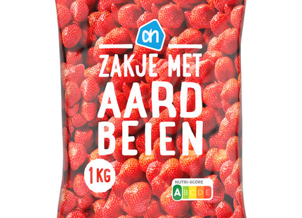 Zakje met aardbeien