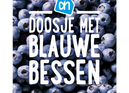 Doosje met blauwe bessen