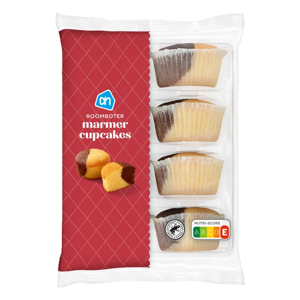 Roomboter-Marmorkuchenmuffin