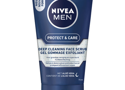 NIVEA For men face scrub deep cleaning