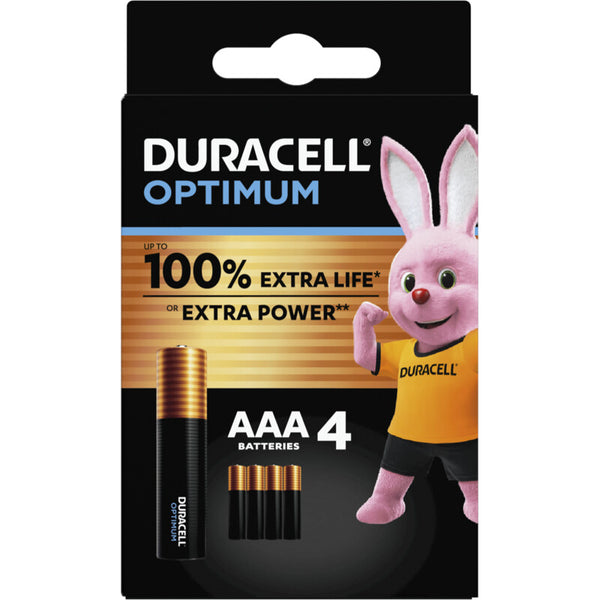 Duracell Optimum AAA-alkaline batterijen LR03