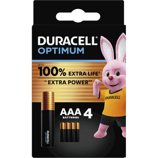 Duracell Optimum AAA-alkaline batterijen LR03