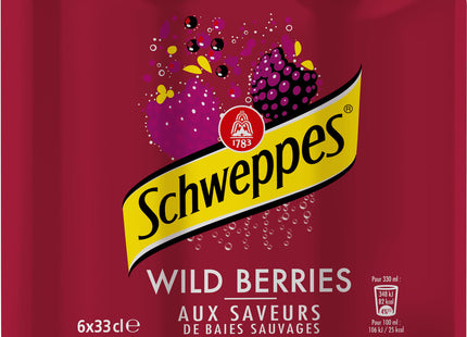 Schweppes Wild berries 6-pack
